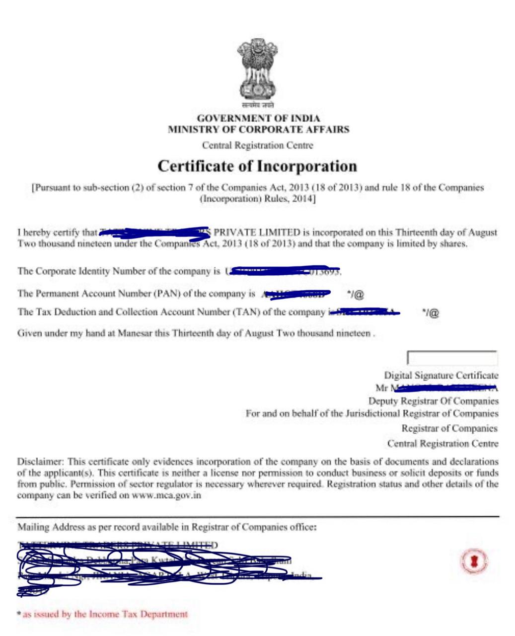 Private Limited Company