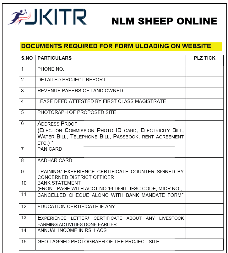 NLM (NATIONAL LIVE STOCK MISSION) AND SUBSIDY